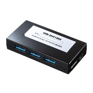 【アウトレット･訳あり・セール】USB3.1ハブ(4ポート・バスパワー・セルフパワー・マグネット)