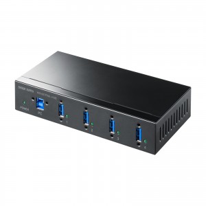 産業用USBハブ（4ポート・5Gbps・DINレール対応・-40℃対応・セルフパワー・USB-IF認証)