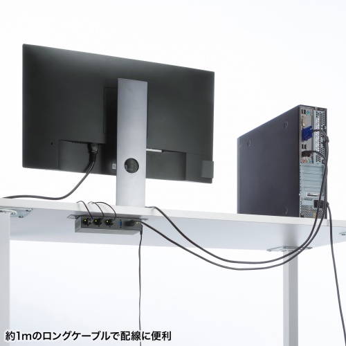 産業用USBハブ（高耐久・4ポート・5Gbps・DINレール対応・USB-IF認証品） USB-3HFA04 サンワサプライ