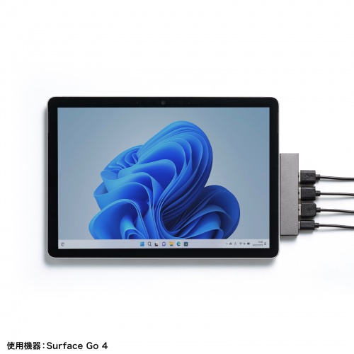 USBハブ (スリム・USB・Type-C・iPhone15・iPhone15plus・シルバー） USB-3TCH21SN サンワサプライ