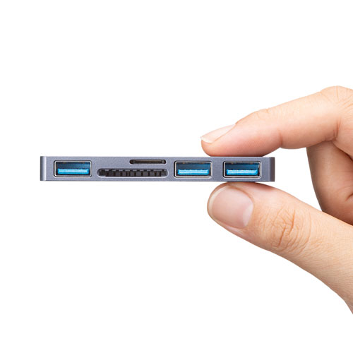 タイプCハブ（カードリーダー付き・iPad Pro M4・iPad Air M2） USB