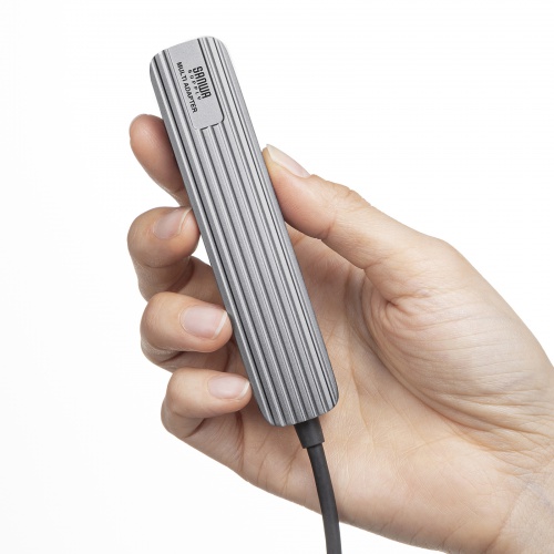 USB Type-Cマルチ変換アダプタ（HDMI・SD/microSDカードリーダー・iPhone15・iPhone15plus） USB-3TCHC5S サンワサプライ