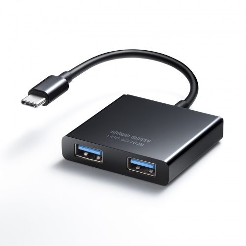 USBハブ（Type-Cハブ・A×2/C×1） USB-3TCP9BK サンワサプライ
