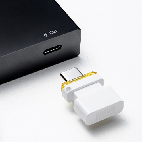 ドッキングステーション(タイプCハブ，USBハブ・PD100W・VGA・Type-C・ブラック） USB-3TCV1BK サンワサプライ