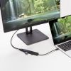 USB-C ハブ（6-in-1・HDMI・4K30Hz・映像出力・USB-Cポート搭載・USB 5Gbps・USB-Aポート搭載・カードリーダー・ブラック）