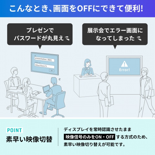 ドッキングステーション（USB Type-C・画面ON/OFFスイッチ付き・HDMI・4K/60Hz・USB PD100W対応・USB 5Gbps・カードリーダー・ケーブル一体型・モバイル・持ち運び）