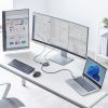 USB-Cハブ（2画面出力・HDMI×2・Type-C映像出力可能・マルチディスプレイ・4K/60Hz・PD100W入力・USB5Gbps・ケーブル長60cm）