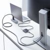 USB-Cハブ（2画面出力・HDMI×2・Type-C映像出力可能・マルチディスプレイ・4K/60Hz・PD100W入力・USB5Gbps・ケーブル長60cm）