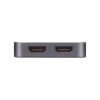 USB-Cハブ（2画面出力・HDMI×2・Type-C映像出力可能・マルチディスプレイ・4K/60Hz・PD100W入力・USB5Gbps・ケーブル長60cm）