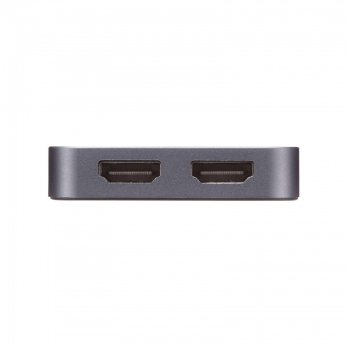 USB-Cハブ（2画面出力・HDMI×2・Type-C映像出力可能・マルチディスプレイ・4K/60Hz・PD100W入力・USB5Gbps・ケーブル長60cm）