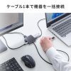 USB-Cハブ（2画面出力・HDMI×2・Type-C映像出力可能・マルチディスプレイ・4K/60Hz・PD100W入力・USB5Gbps・ケーブル長60cm）