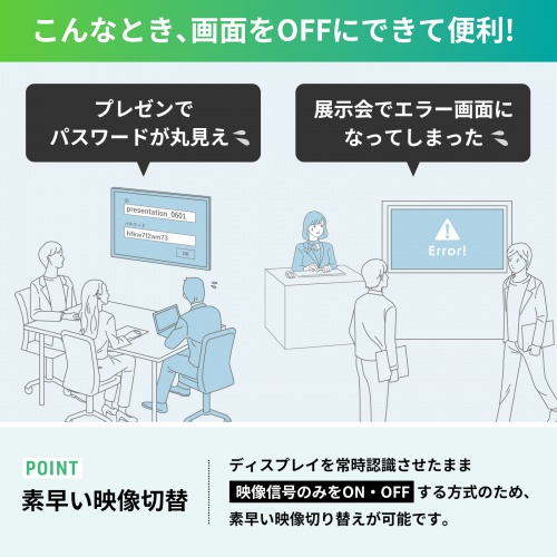 ドッキングステーション（USB Type-C・画面ON/OFFスイッチ付き・HDMI・4K/60Hz・USB PD100W対応・USB 5Gbps・ケーブル一体型・LAN接続・持ち運び）