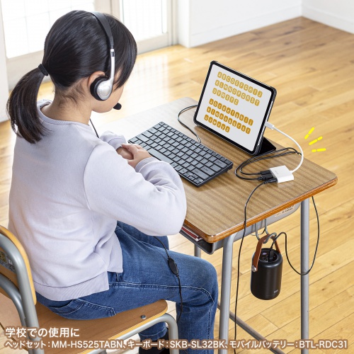 USB Type-Cハブ（USB Type-C・USB Aポート・USB5Gbps(3.2 Gen1)対応・USB PD100W・3.5mm・ DAC搭載）