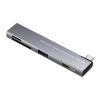 USBハブ（USB-C接続・4-in-1・直挿し・薄型・スリム・カードリーダー付き・USB 5Gbps・Type-C・USB-A・PD100W・コンパクト）