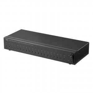Type-C 20ポートハブ（USB・ 5Gbps・iPad タブレット 20台同時充電/同期・セルフパワー・USB PD・27W・デイジーチェーン可能・学校向け・法人向け）
