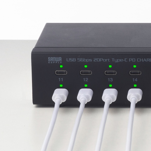 USBハブ 20ポート｜セルフパワー・充電・同期・カスケード接続