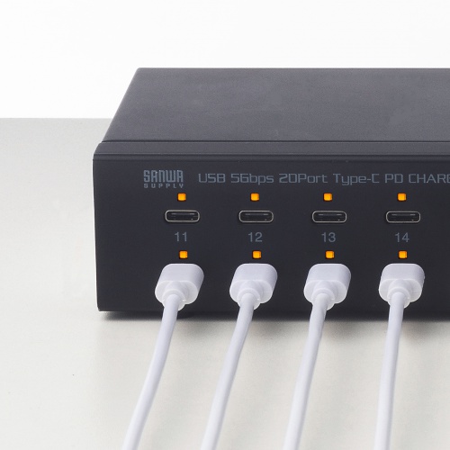 USBハブ 20ポート｜セルフパワー・充電・同期・カスケード接続