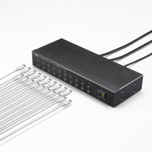 USBハブ 20ポート｜セルフパワー・充電・同期・カスケード接続