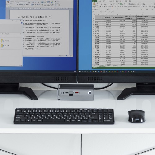 【在庫限り処分特価品！】ドッキングステーション（USBハブ・Type-C・4K×3画面出力対応・PD対応・100W・おすすめ） USB-CVDK10 サンワサプライ