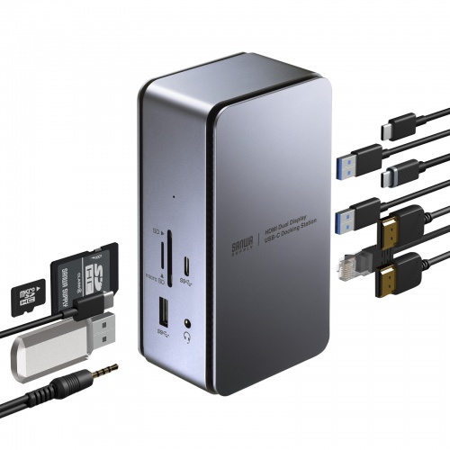USBドッキングステーション USB-CVDK12 Amazon.co.jp: サンワサプライ(Sanwa Supply) USB Type-C