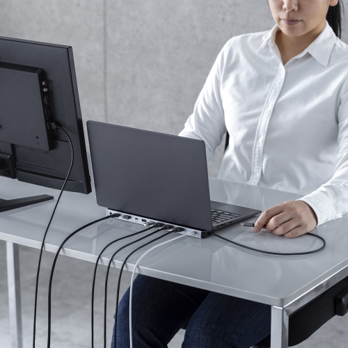 ドッキングステーション（タイプC・HDMI・3画面出力対応） USB-CVDK13 サンワサプライ