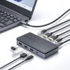 ドッキングステーション（HDMI×2画面出力・LAN端子付き）