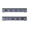 ドッキングステーション（HDMI×2画面出力・LAN端子付き）