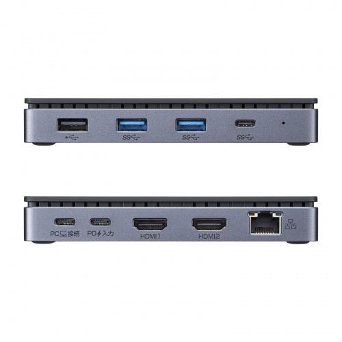 ドッキングステーション（HDMI×2画面出力・LAN端子付き）