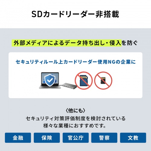 ドッキングステーション（HDMI×2画面出力・LAN端子付き）