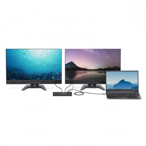 ドッキングステーション（タイプCハブ・HDMI・2画面出力・縦型