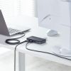 ドッキングステーション（USB Type-C・HDMI×2・LANなし・4K/30Hz・PD100W対応・コンパクト・2画面出力・PD充電・据え置き）