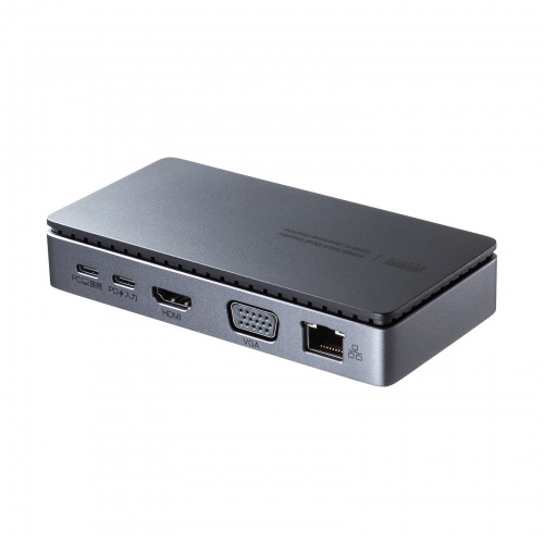 ドッキングステーション（2画面出力・HDMI / VGA 対応・USB Type-C