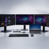 ドッキングステーション（3画面・4K/60Hz・Mac/Win対応・USB-C接続・HDMI×3 DP×2・据え置き型・11-in-1・シルバー）