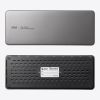 ドッキングステーション（3画面・4K/60Hz・Mac/Win対応・USB-C接続・HDMI×3 DP×2・据え置き型・11-in-1・シルバー）