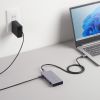 ドッキングステーション（Type-C・10-in-1・HDMI・1画面・4K/60Hz・PD急速充電・SDカードリーダー・LAN・MACアドレスパススルー・コンパクト・ケーブル着脱式）