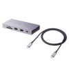 ドッキングステーション（Type-C・10-in-1・HDMI・1画面・4K/60Hz・PD急速充電・SDカードリーダー・LAN・MACアドレスパススルー・コンパクト・ケーブル着脱式）