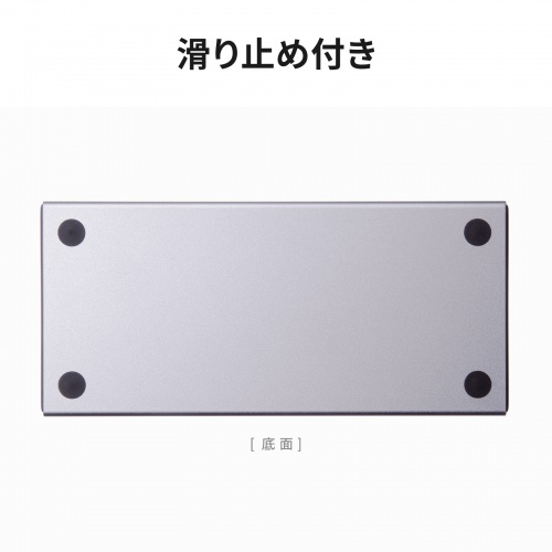 ドッキングステーション（Type-C・10-in-1・HDMI・1画面・4K/60Hz・PD急速充電・SDカードリーダー・LAN・MACアドレスパススルー・コンパクト・ケーブル着脱式）