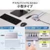 ドッキングステーション（Type-C・10-in-1・HDMI・1画面・4K/60Hz・PD急速充電・SDカードリーダー・LAN・MACアドレスパススルー・コンパクト・ケーブル着脱式）
