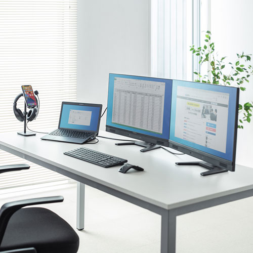 ドッキングステーション（タイプCハブ・USBハブ・タイプC・HDMI・VGA・LAN・２画面・デュアル・PD） USB-CVDK8 サンワサプライ