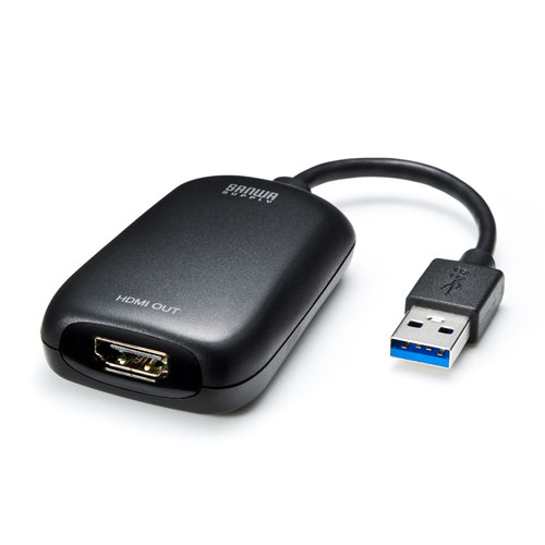 動作確認済 USB-HDMIディスプレイアダプター USB-CVU3HD1N USB3.2-HDMIディスプレイアダプタ（1080P対応）｜サンプル無料