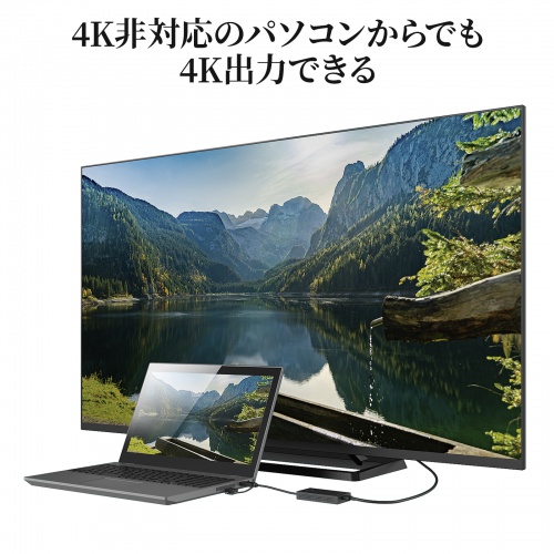 ディスプレイアダプター（USB-HDMI・4K対応・USB・HDMI・Type-C