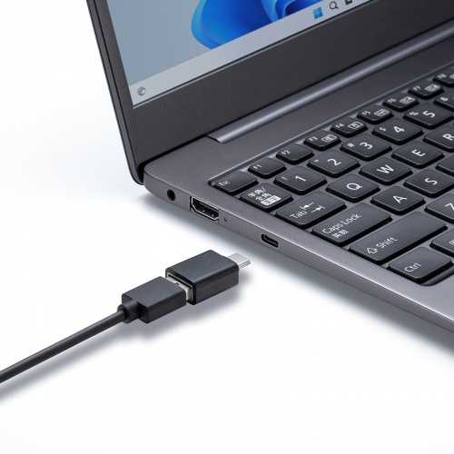 USB C - HDMI 変換アダプタ（4K×3・拡張・3画面・HDMI×1 USB C×2・ディスプレイアダプタ・トリプルディスプレイ・Win Mac対応）