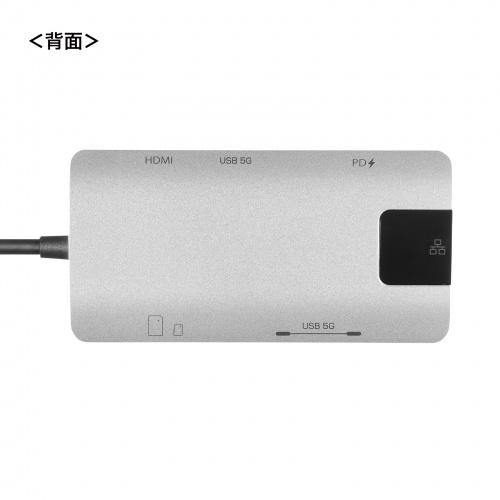 USB Type-Cモバイルドッキングステーション（7-in-1・4K/30Hz対応・HDMI出力・SD/microSDカードリーダー・PD100W）