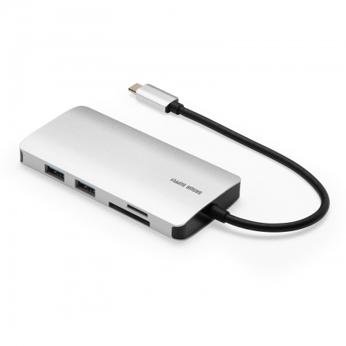 USB Type-Cモバイルドッキングステーション（7-in-1・4K/30Hz対応・HDMI出力・SD/microSDカードリーダー・PD100W）