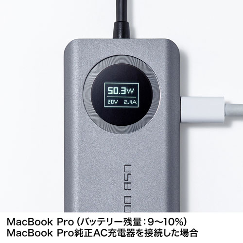 分配器・切替器 USB Docking Station USB-DKM1 USB-DKM1 ドッキングステーション 1個 サンワサプライ 【通販
