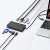 Type-C ドッキングステーション（9-in-1・机固定・ハブ・USB PD・HDMI・SD・MicroSD・カードリーダー・USB3.2・Gen1・DisplayPort Alt mode）