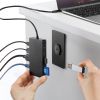 Type-C ドッキングステーション（9-in-1・机固定・ハブ・USB PD・HDMI・SD・MicroSD・カードリーダー・USB3.2・Gen1・DisplayPort Alt mode）