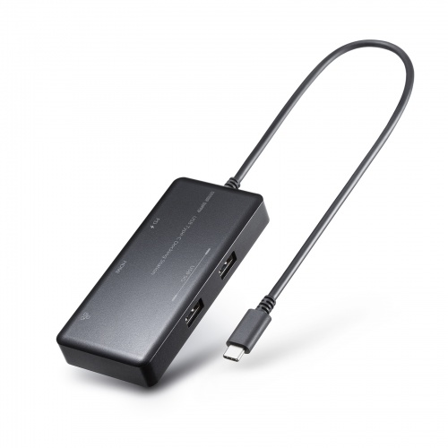 ドッキングステーション（タイプCハブ・HDMI出力・Chromebook認証・WWCB取得・LAN対応） USB-DKM7BK サンワサプライ