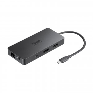 USB Type-C ドッキングステーション（3画面出力対応）