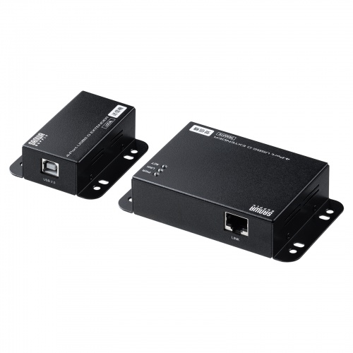 USBエクステンダー（USB2.0・最大50m・USB4ポートハブ付き）